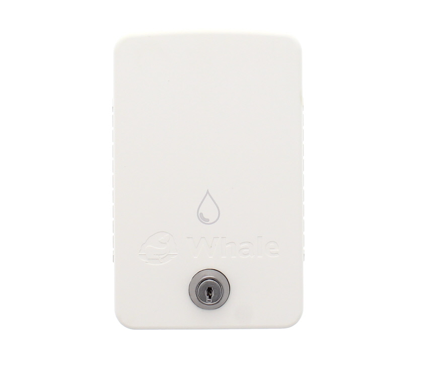 An image of Whale Sliding Water Socket Lid w/ Lock White
