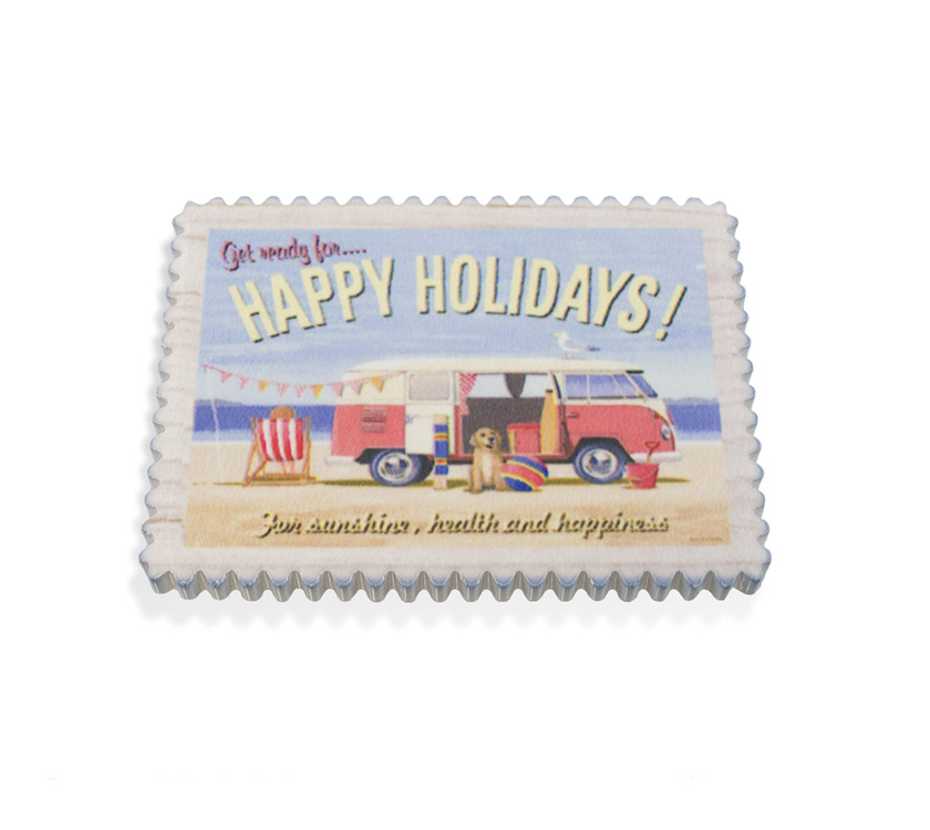 An image of PRIMA Happy Holidays Fridge Magnet