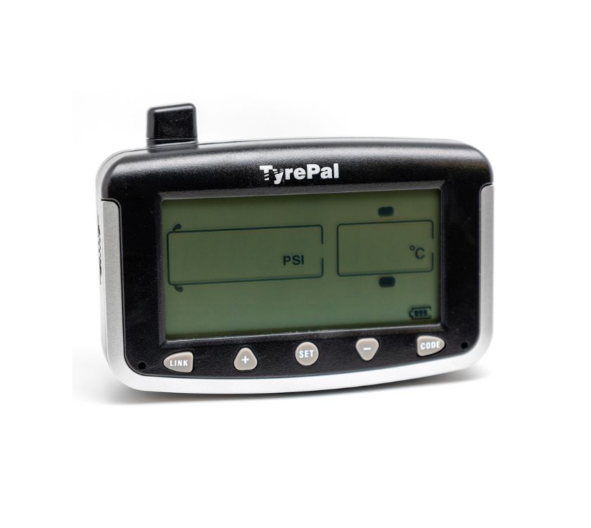 An image of TyrePal TPMS Tyre Pressure Monitor TC215B
