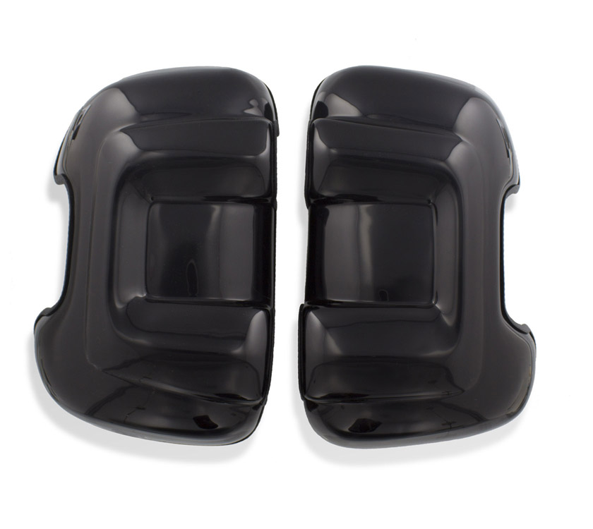 An image of Motorhome Mirror Protectors - Peugeot - Black