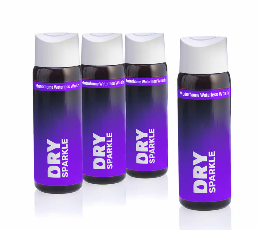 An image of Dry Sparkle Motorhome Refill Pack (4 bottles)