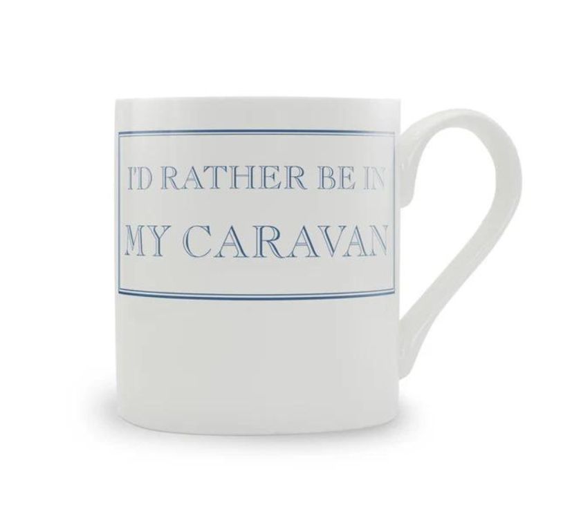 An image of I'd Rather Be In My Caravan Mug