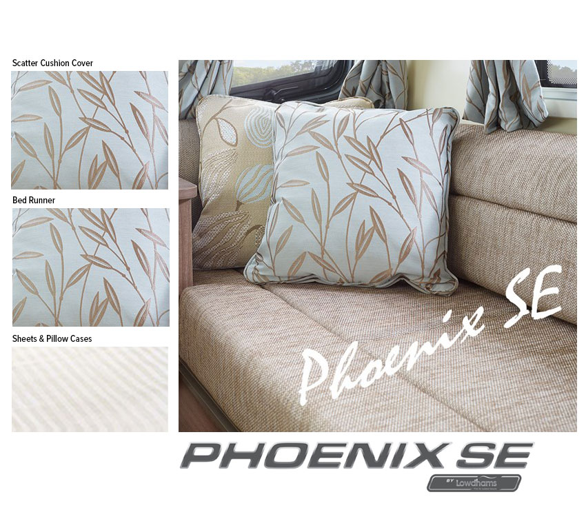 An image of Bedding Set Phoenix SE 642 Twin Fixed Bed