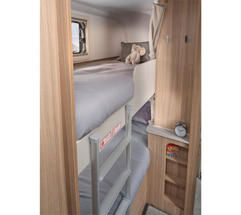An image of Bailey Pegasus Grande GT75 Bunk Bed Bedding Set - Hatton
