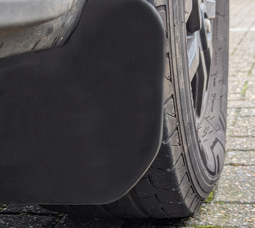 An image of Bailey Ford Transit Mud Flaps - Pair