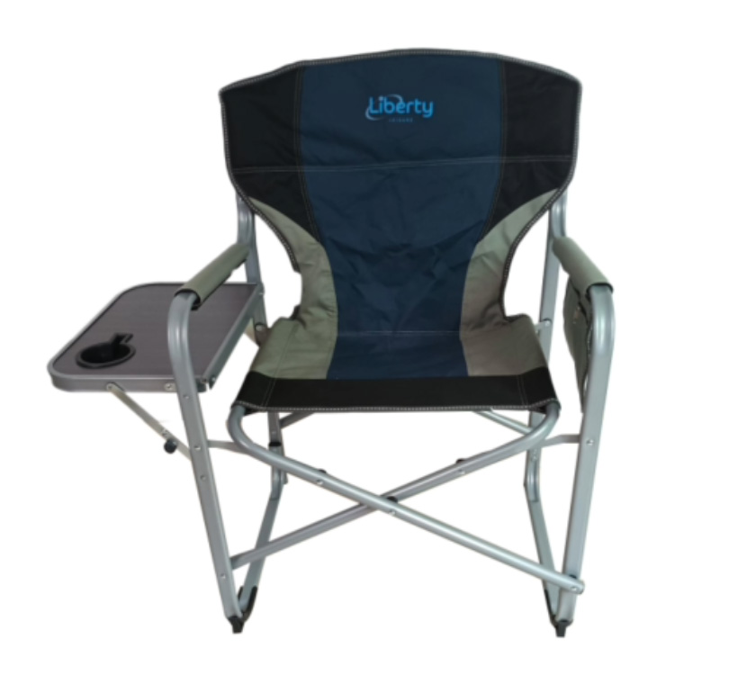 An image of Liberty Folding Directors Chair Blue