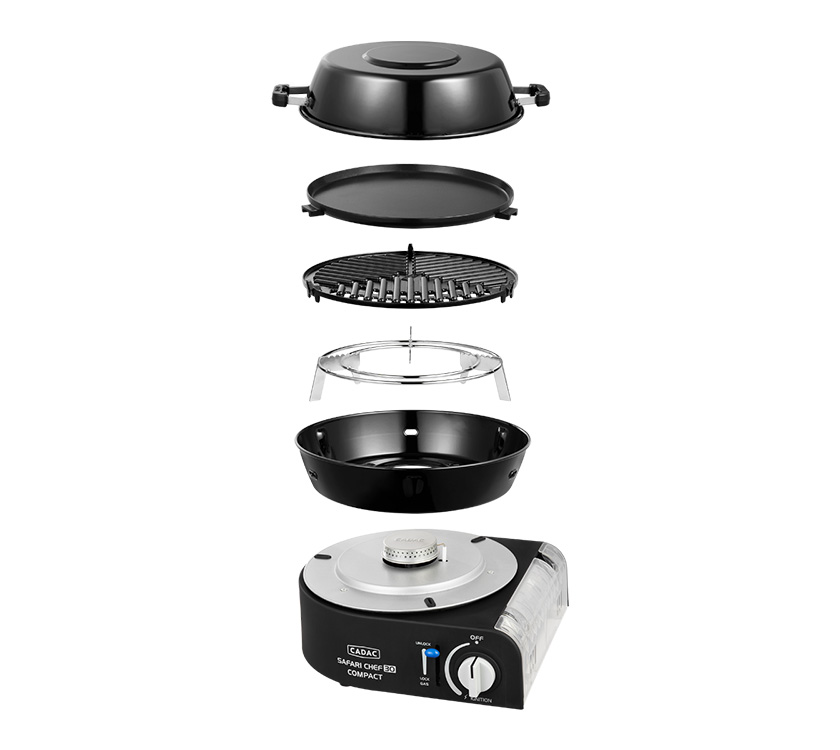 Cadac BBQ Safari Chef Compact 30 | Caravan & Motorhome Parts & Essentials | Outdoor & Camping Gear | PRIMA Leisure