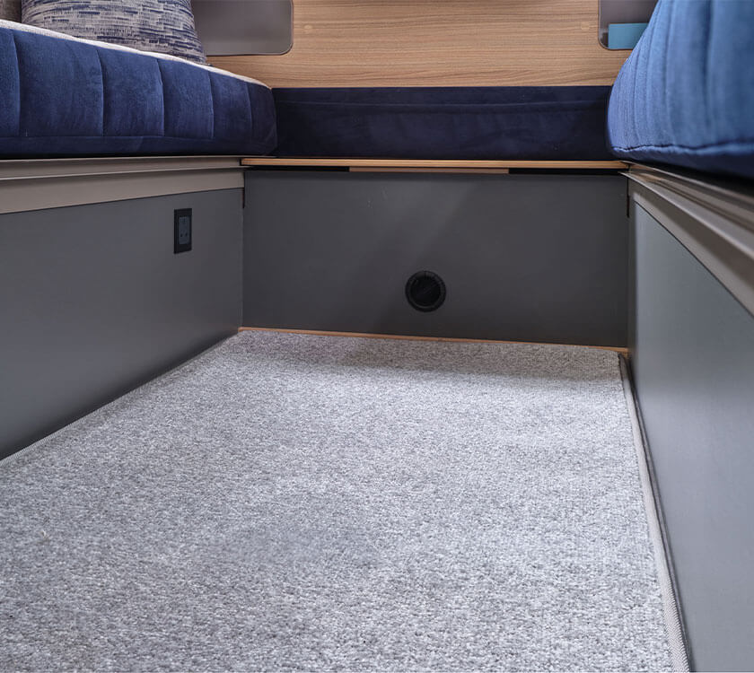 An image of DYR Discovery + D4-4L Carpet Set - Willow Grey
