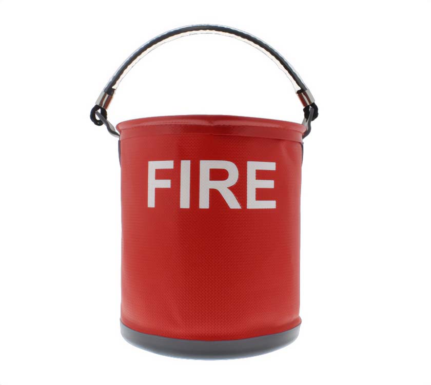 An image of Colapz Fire Bucket - Red