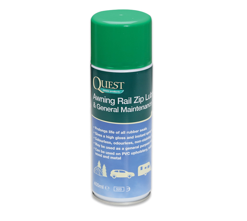 An image of Quest Awning Zip Rail Lubricant Spray 400ml