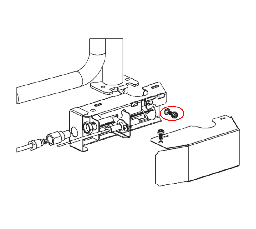 Dometic RMD10.5T Fridge Burner Fixing | Caravan & Motorhome Parts & Essentials | Outdoor & Camping Gear | PRIMA Leisure