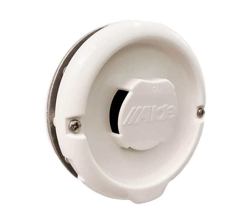 An image of Alde Wall Flue Cap White - Cap Only