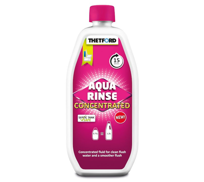 An image of Thetford Aqua Rinse Pink Concentrated - 750ml