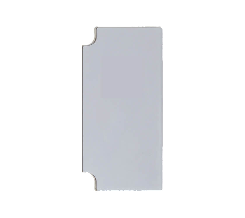 An image of Thetford Standard Door 4 Infill Grigio Grey GRP