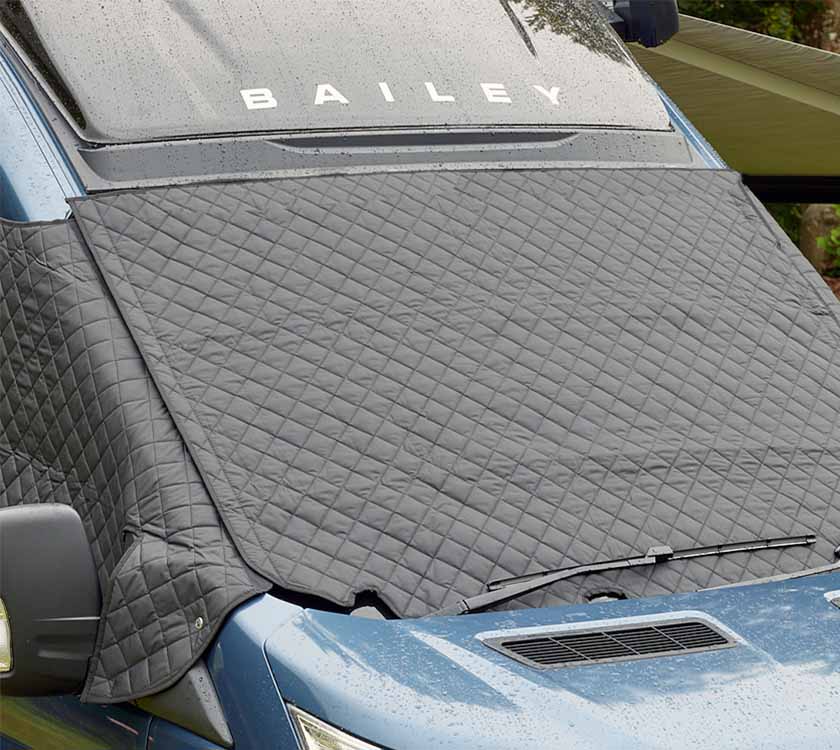 An image of Bailey Endeavour Insulated Thermal Windscreen Cover – Ford Transit