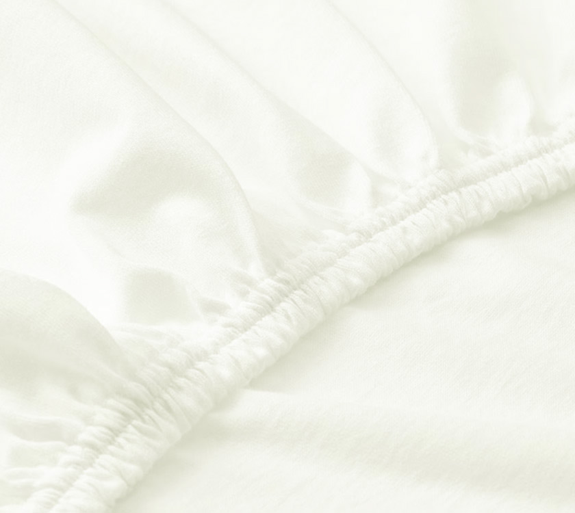 An image of White Fitted Sheet for 2FT W x 6FT3 L Single Bed