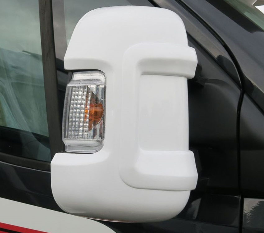 An image of Milenco Motorhome Short Arm Mirror Protectors