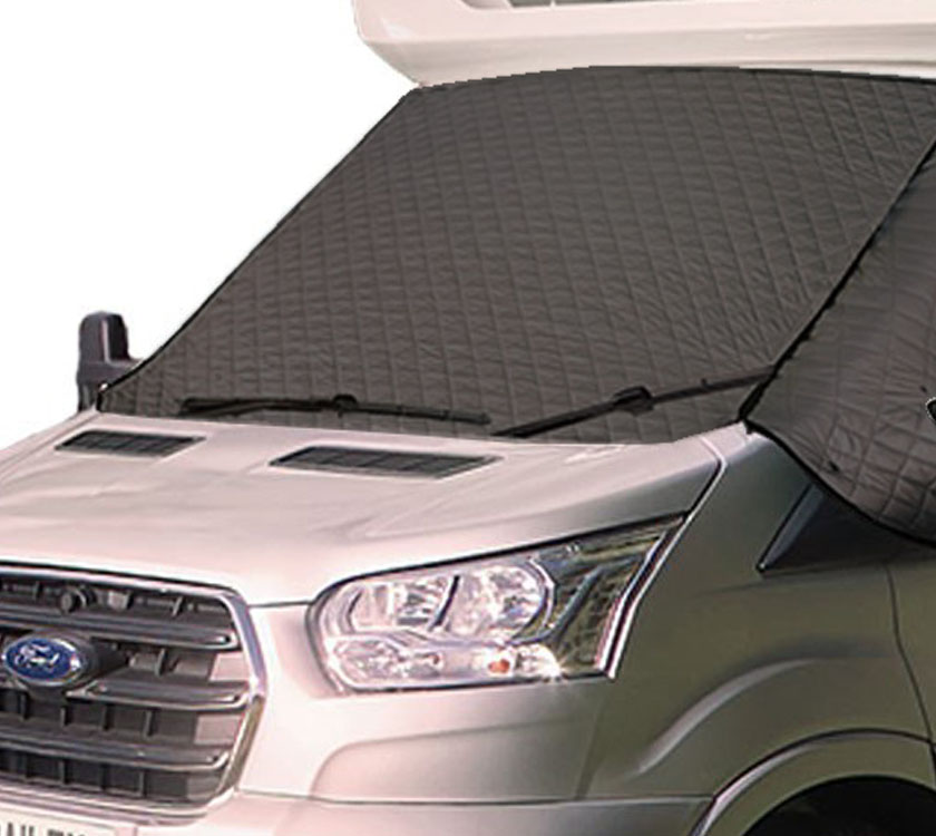 An image of Bailey Alora Insulated Thermal Windscreen Cover - Black