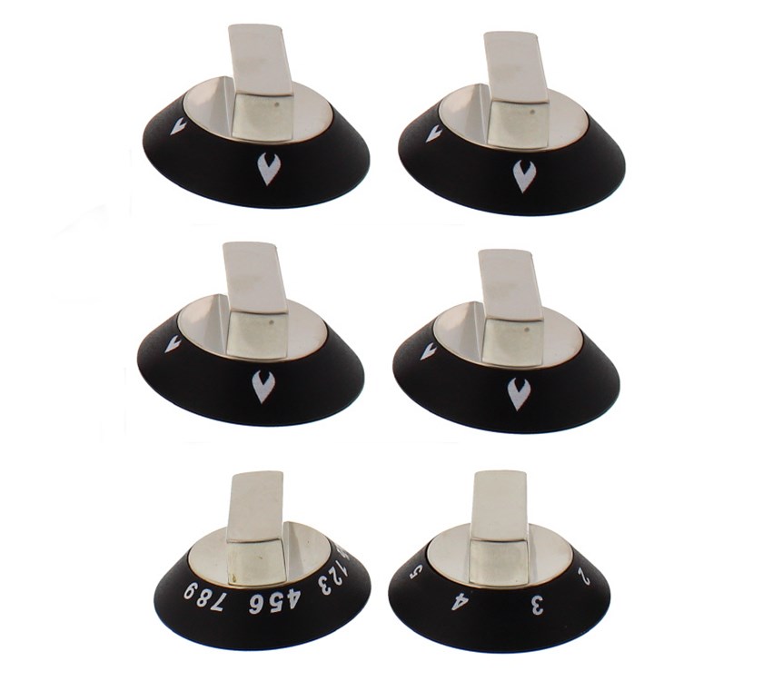 An image of Thetford Enigma Cooker Knob Set x6