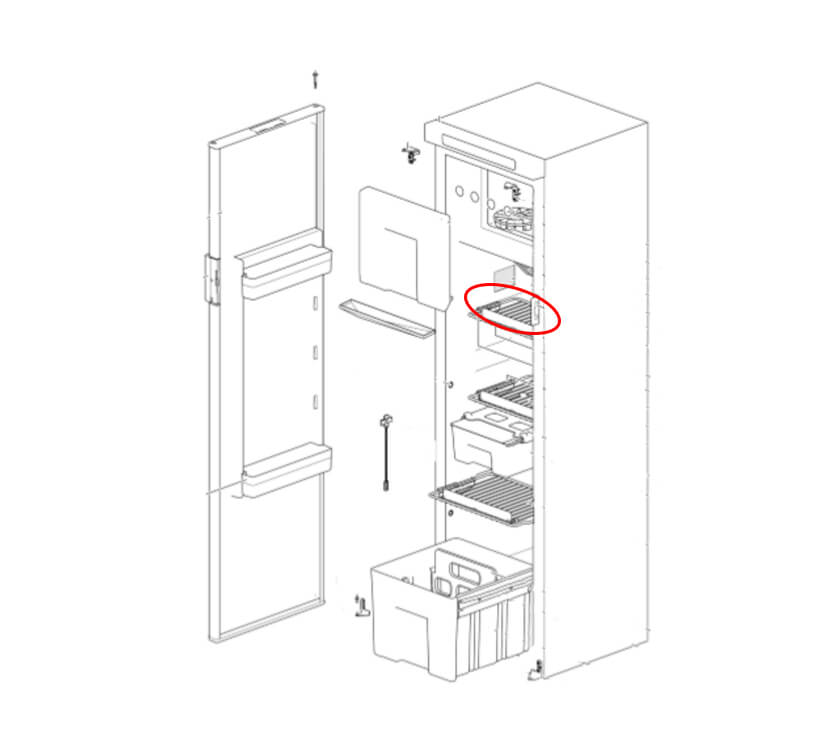 Thetford N4142E Fridge Top Shelf | Caravan & Motorhome Parts & Essentials | Outdoor & Camping Gear | PRIMA Leisure